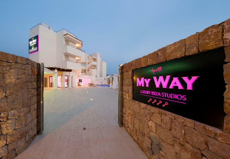 Отель My Way Luxury Ibiza Плайя Ден Босса Экстерьер фото